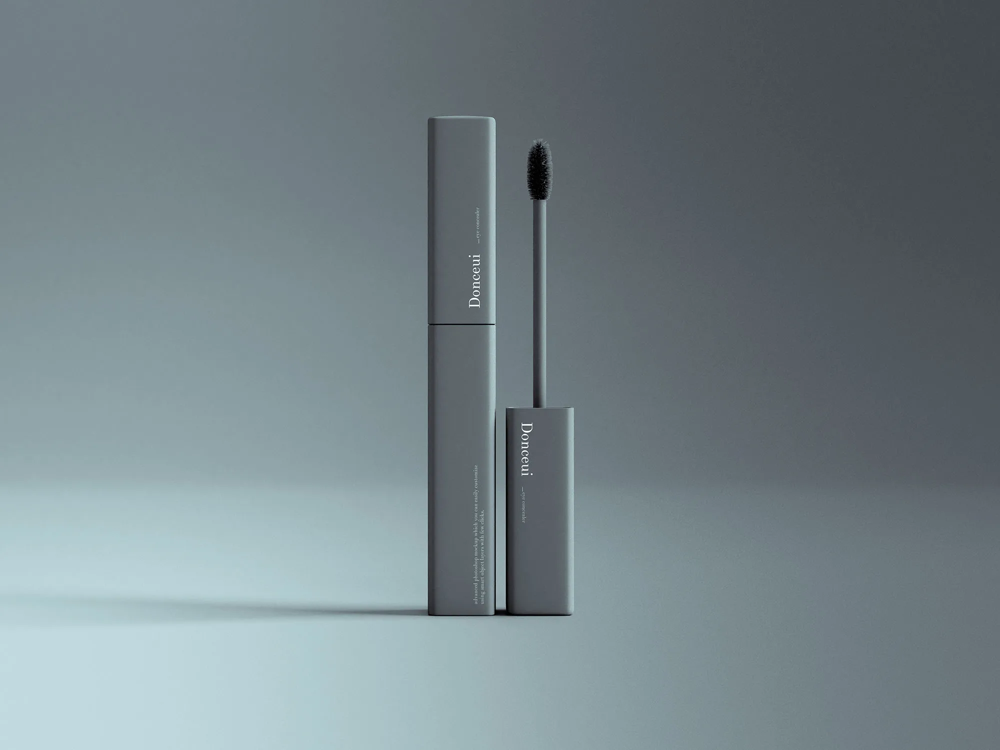 眼部遮瑕膏产品外观设计效果图像素设计精选 Eye Concealer Mockup