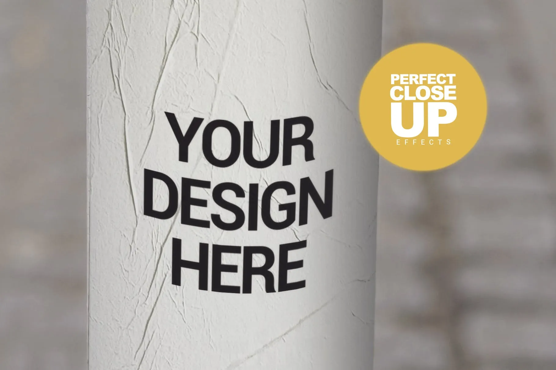 城市圆柱标志/海报张贴效果样机模板 Urban Sign Mockup插图(3)