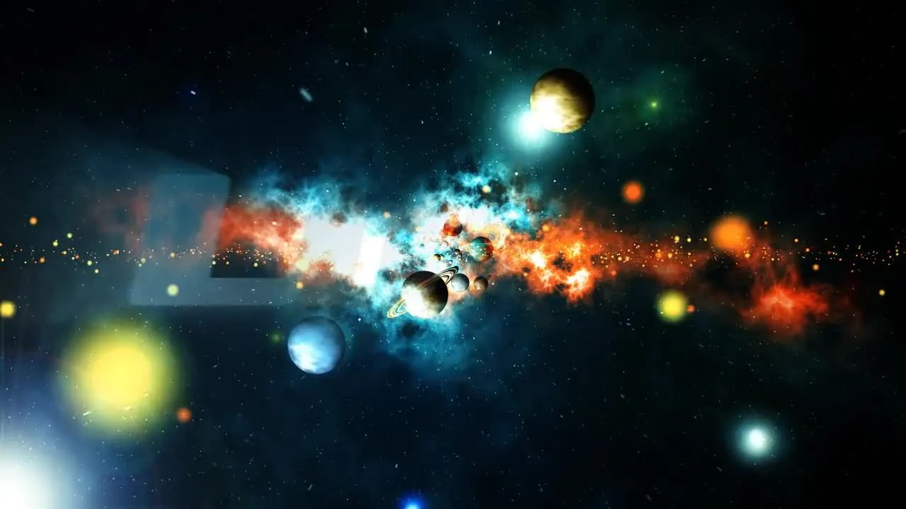 出色的银河标志显示像素设计精选AE模板