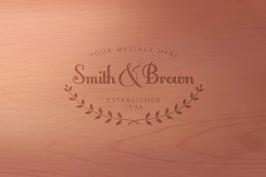 五个真实场景Logo展示样机 Logo mock-ups template插图(1)