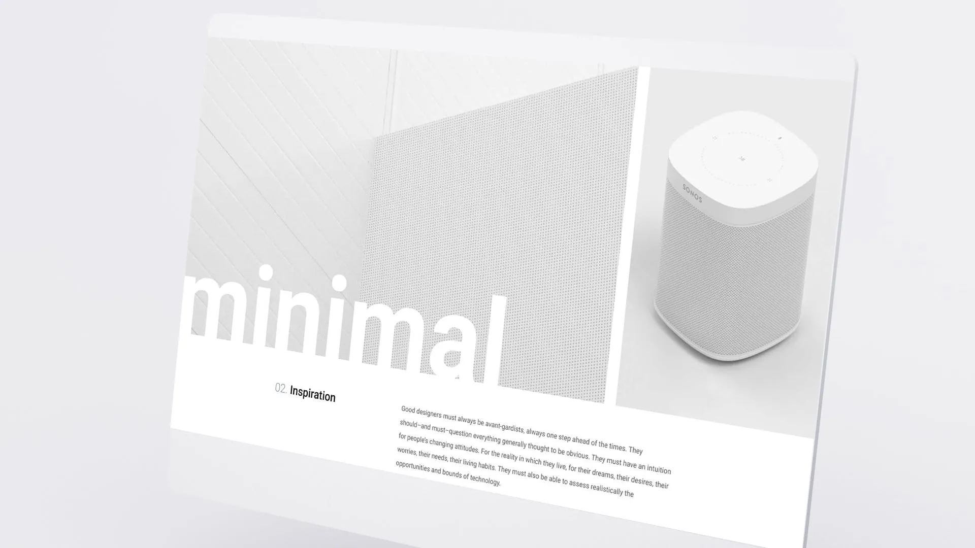 网站UI界面设计效果图预览白色iMac电脑样机模板 White iMac Mockup插图(9)