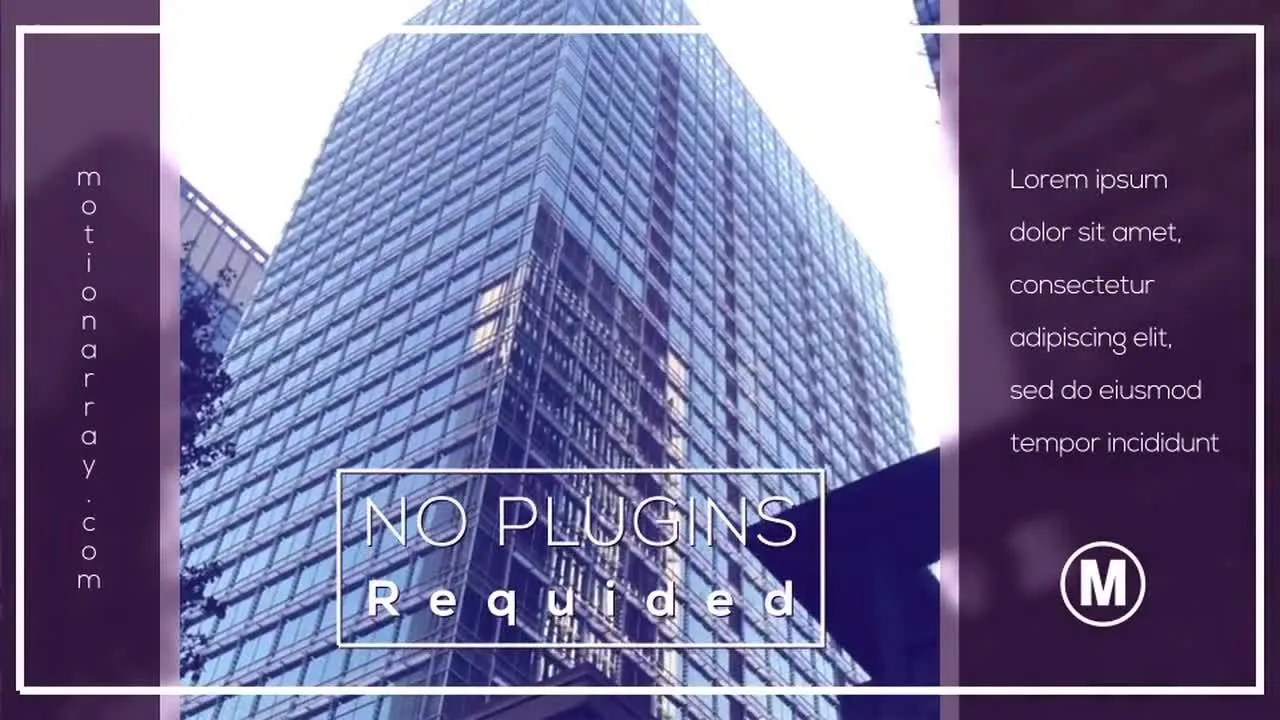 现代时尚设计企业幻灯片像素设计精选AE模板