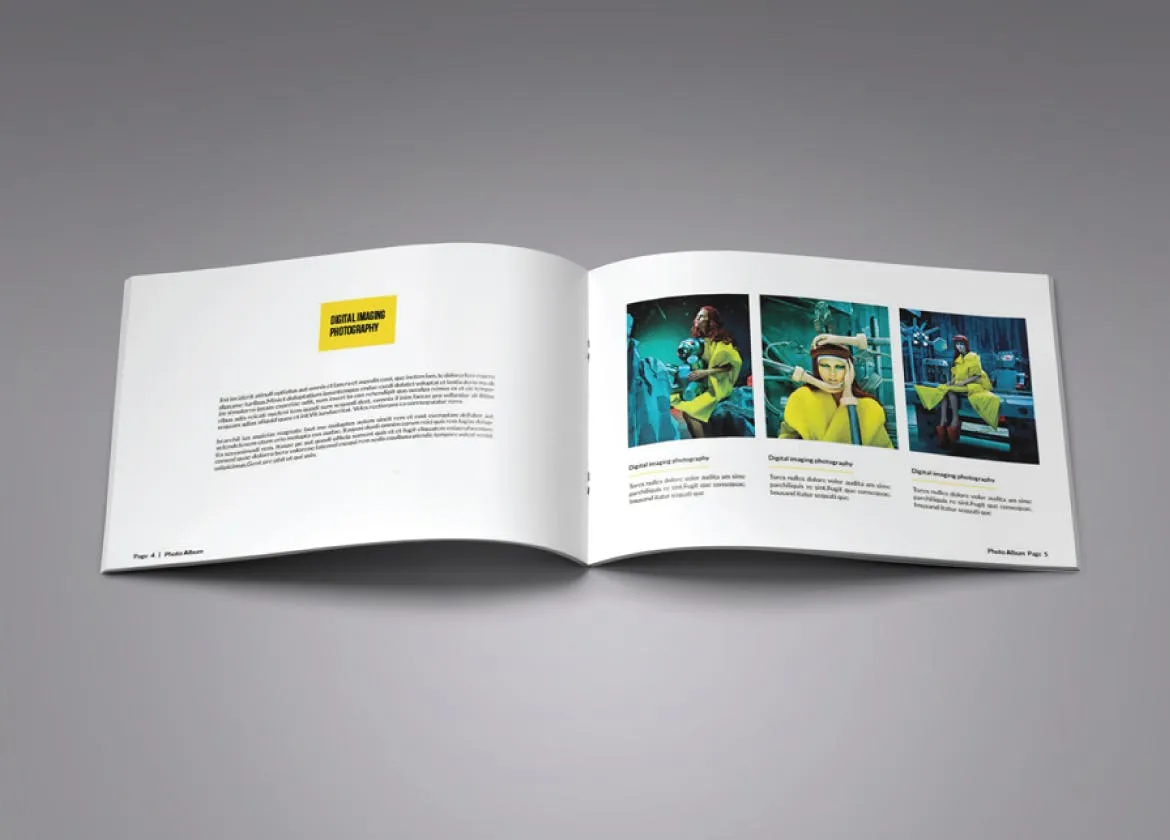 摄影工作室作品集设计模板v6 Lanscape Portfolio Vol. 6插图(2)