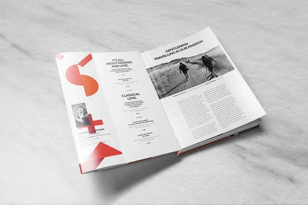 图书内页版式设计样机模板V1 Book Mockups 01插图(11)