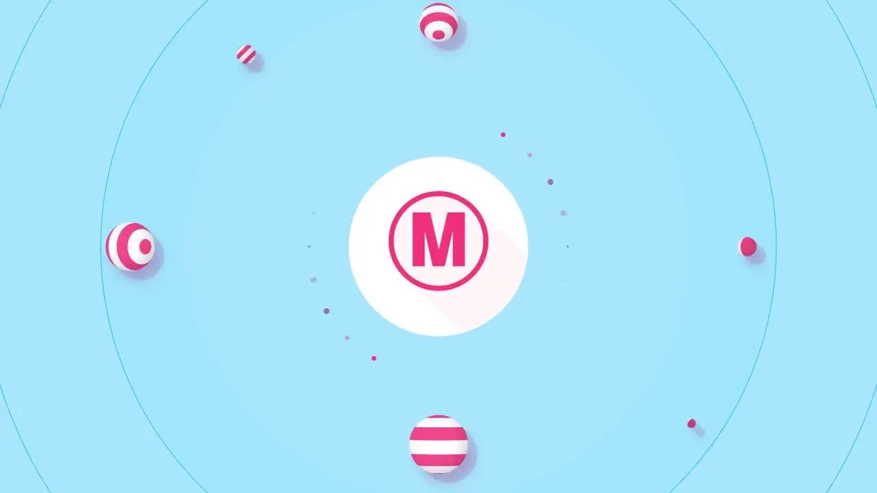 精美简洁的Logo展示转场像素设计精选AE模板