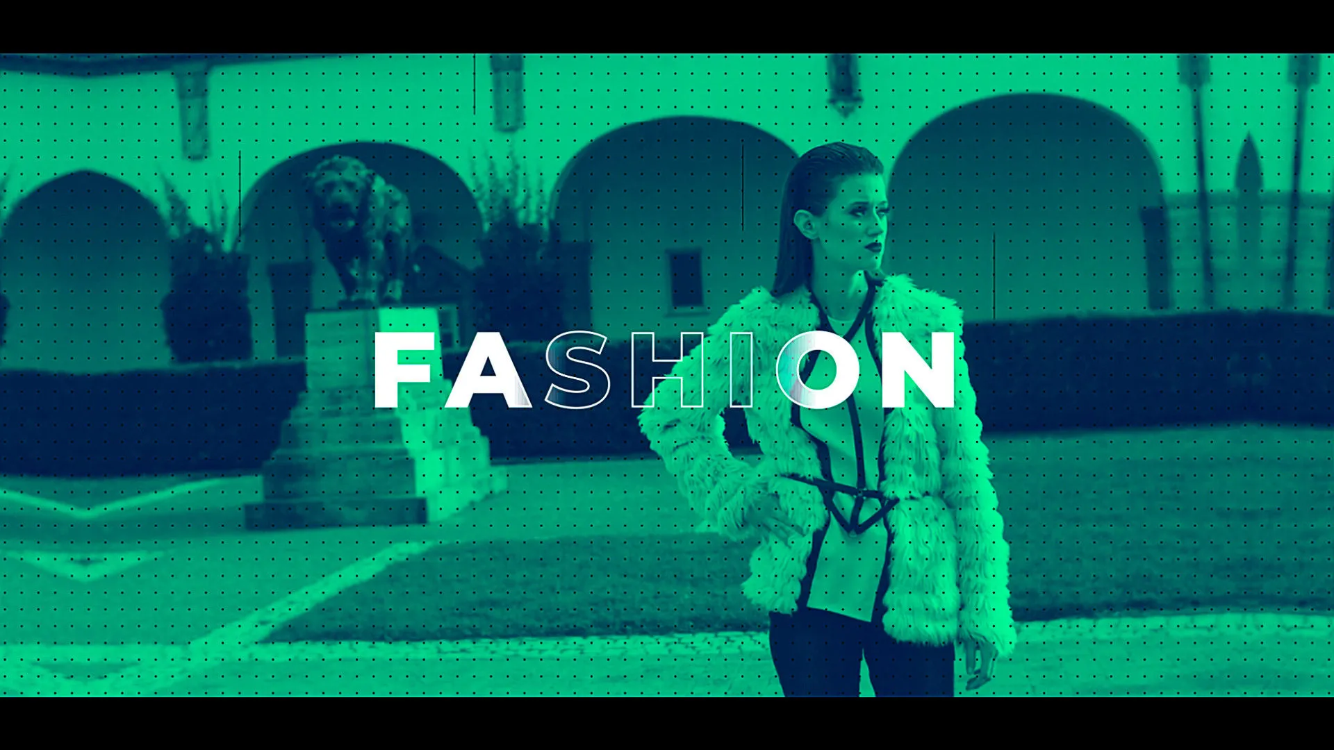 动感时尚抖音节奏广告片头像素设计精选AE模板