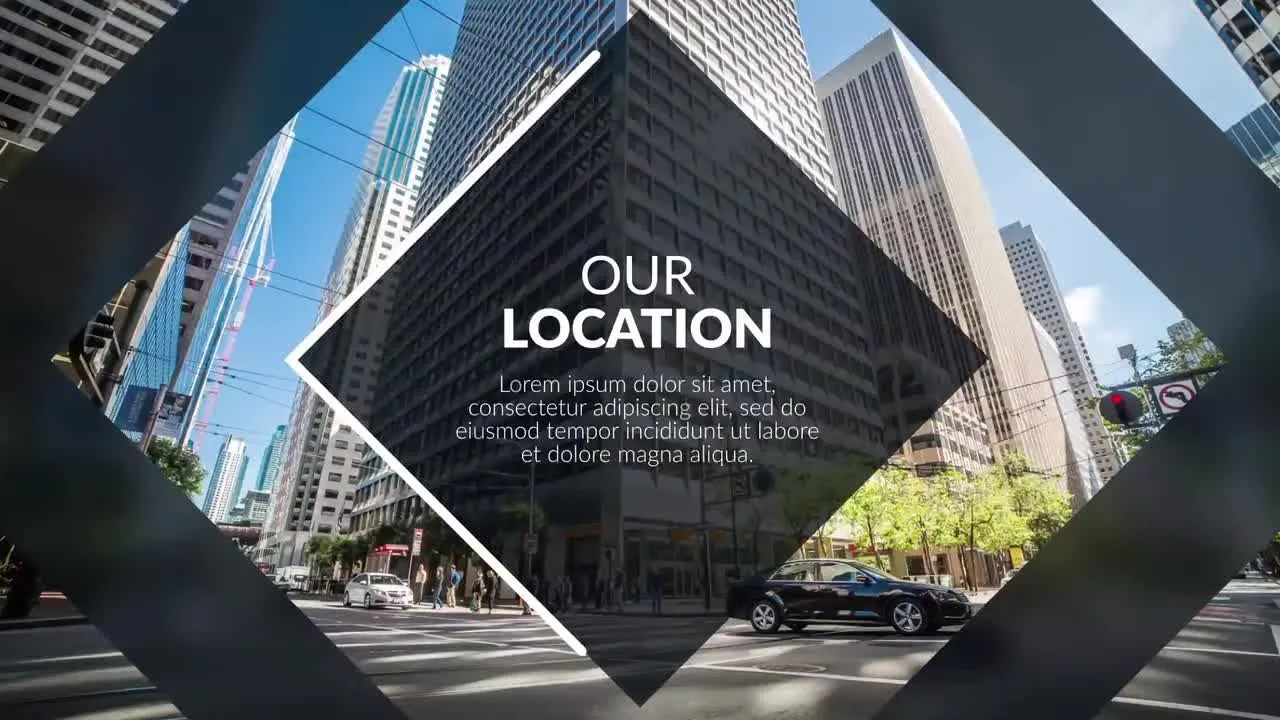 设计时尚几何促销像素设计精选AE模板