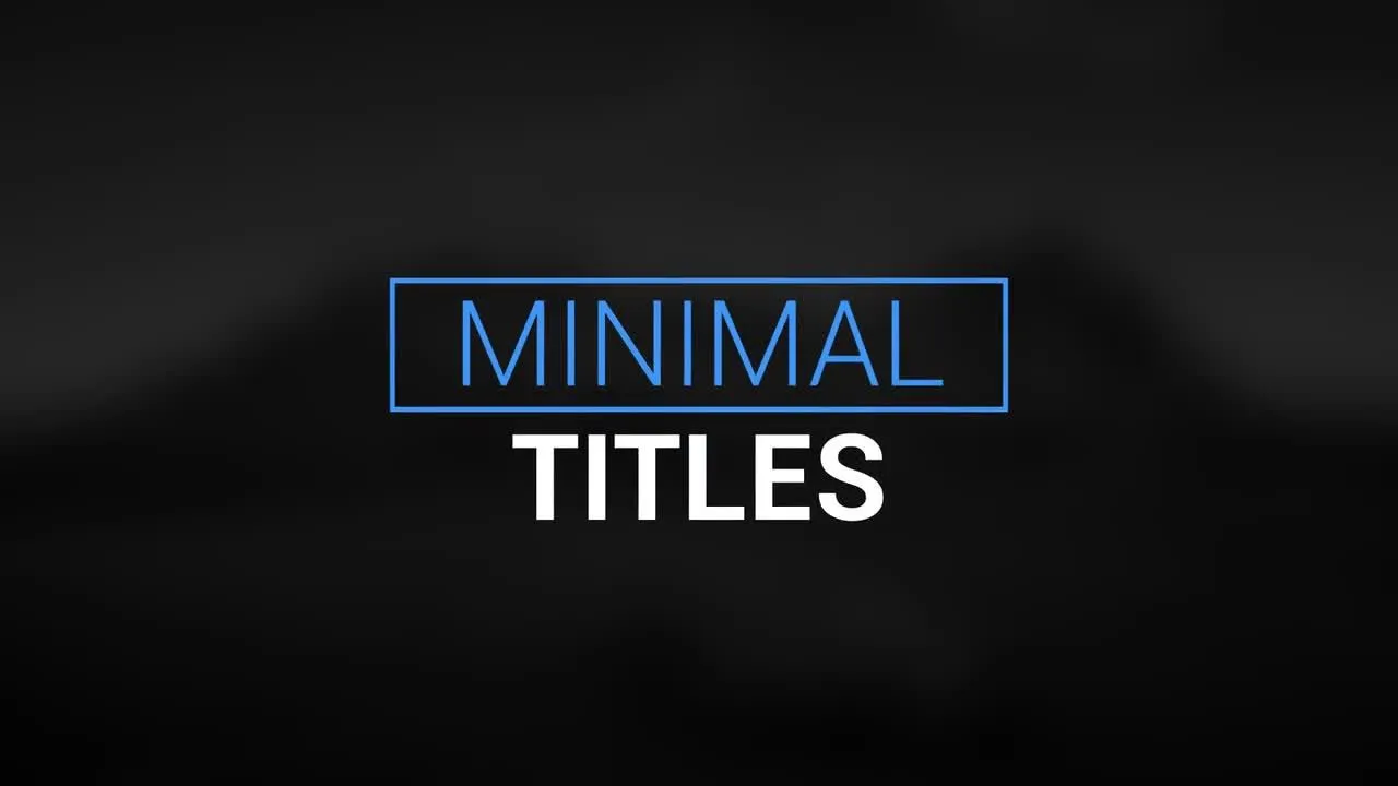 10个下三分之一体育运动全屏标题像素设计精选AE模板