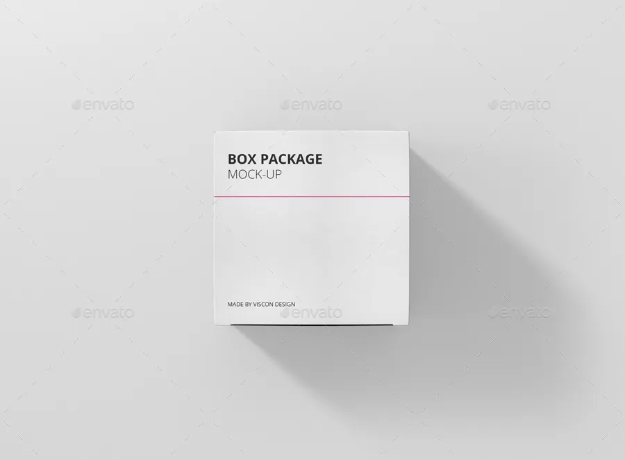 保健品药品包装外观展示样机 Package Box Mock-Up#8211; Rectangle