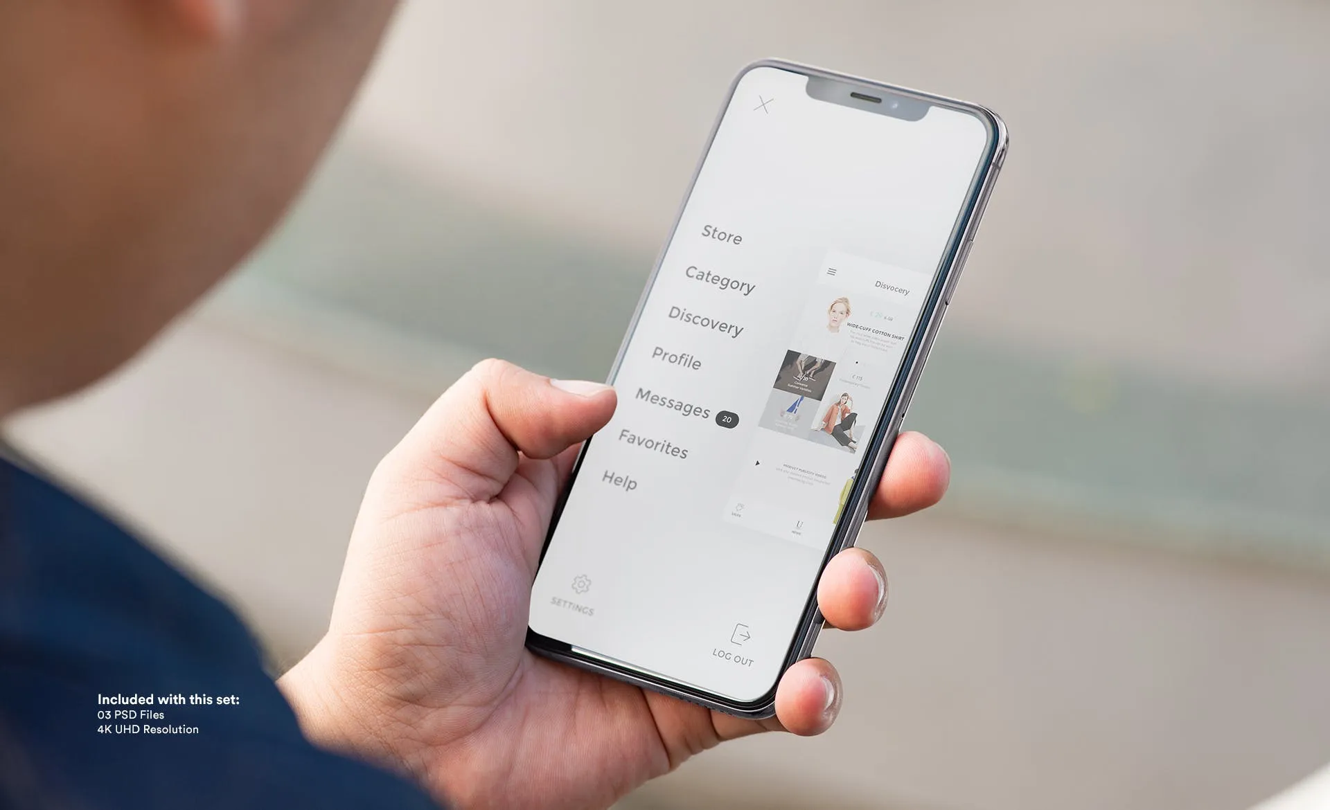 手持iPhone 11手机屏幕演示素材库精选样机模板 iPhone 11 Mockups插图(1)