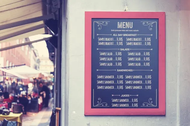 复古艺术黑板样机&粉笔话动作 Blackboard / Chalkboard Mock-ups with Chalk Action插图(6)