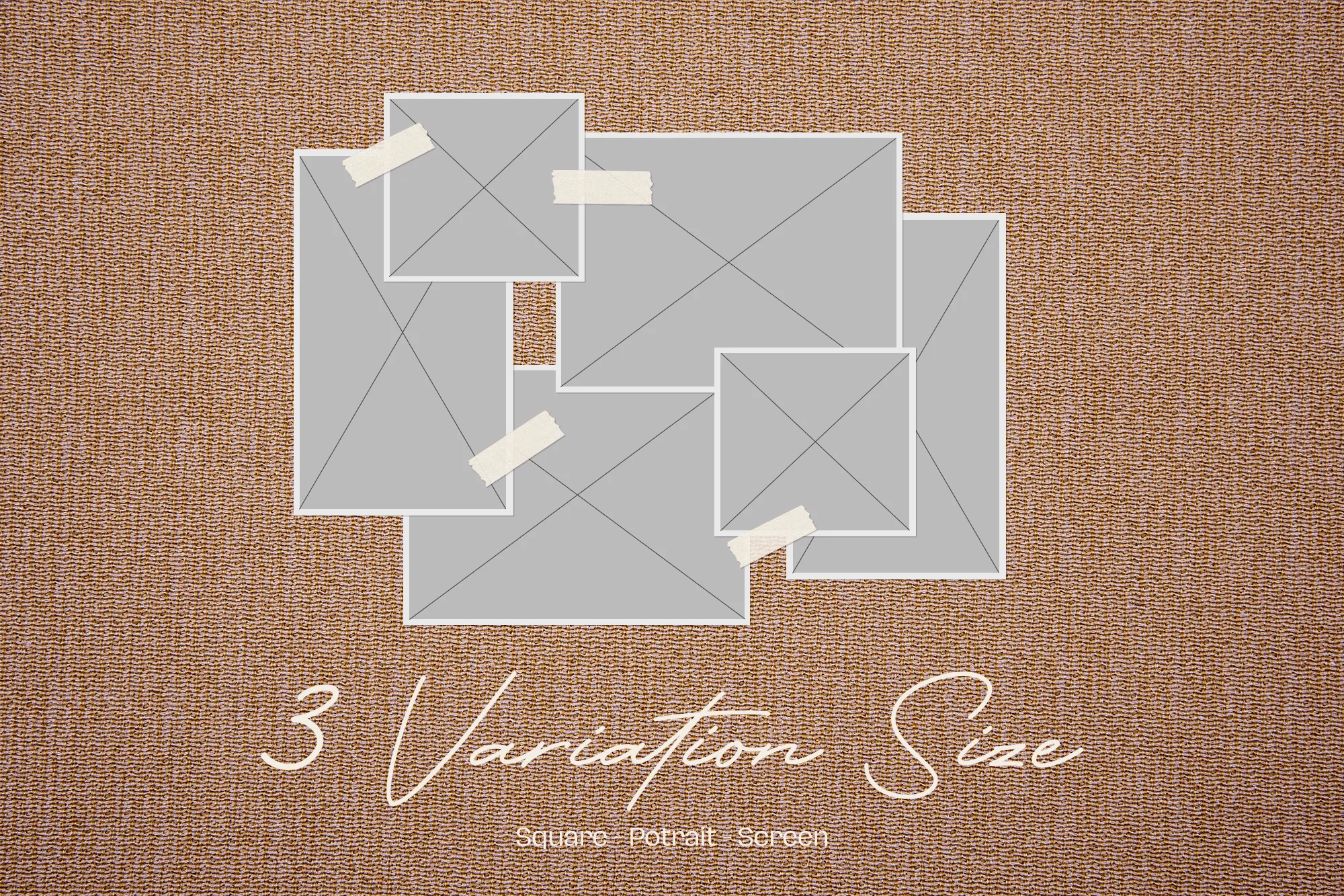 情绪板照片墙设计图样机素材库精选套件 Moodboard Mockup Kit插图(7)