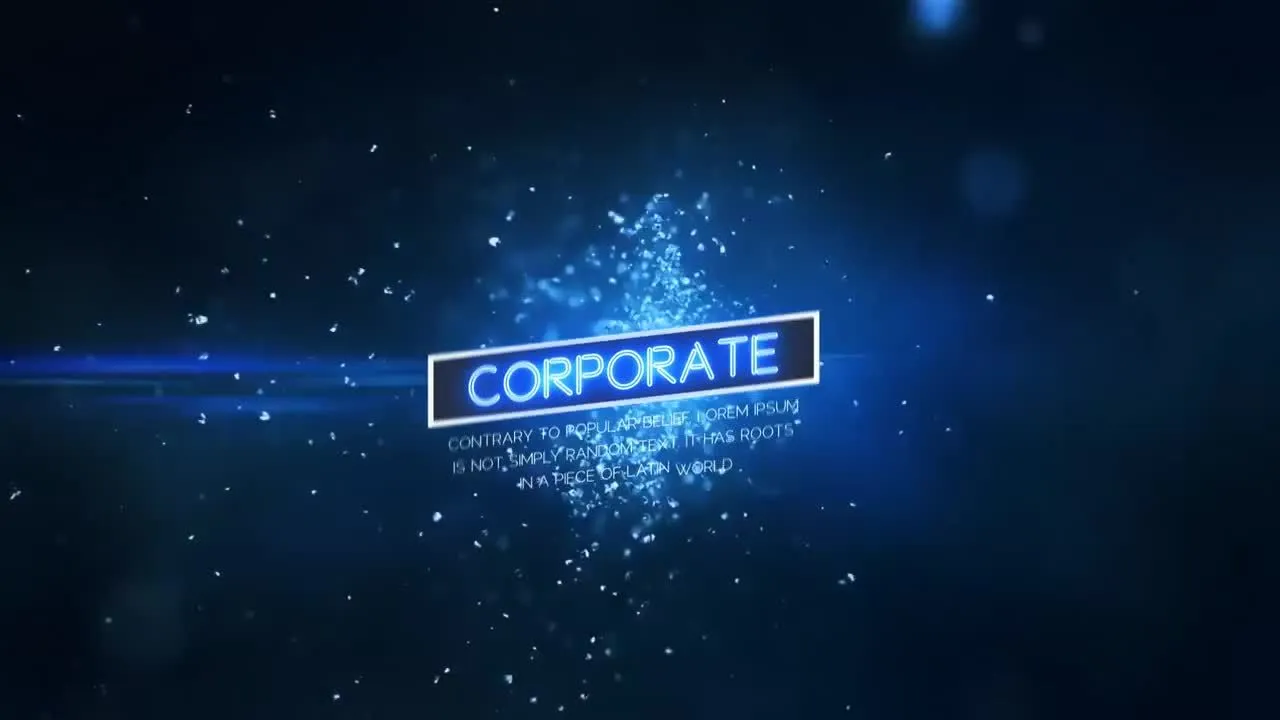 30个下三分之一霓虹灯全屏标题像素设计精选AE模板