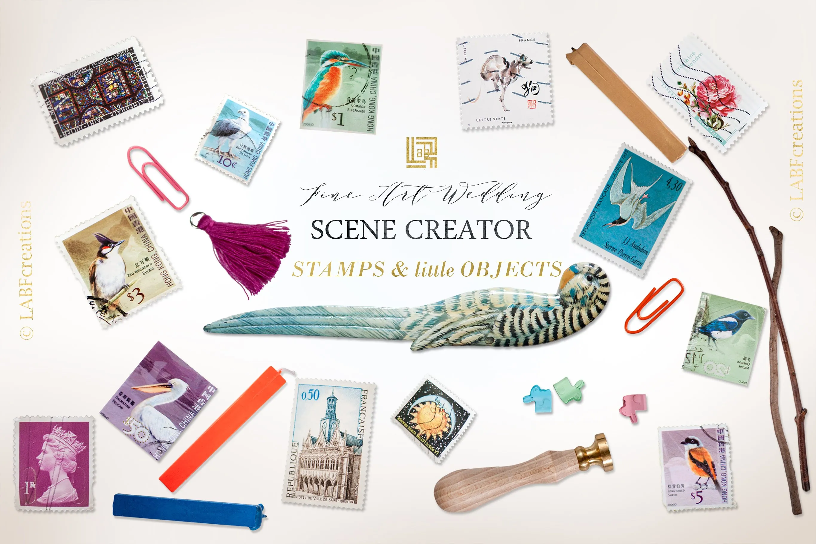 豪华高品质的婚礼场景生成器下载 FineArt wedding Scene creator[psd,png,jpg]插图(5)