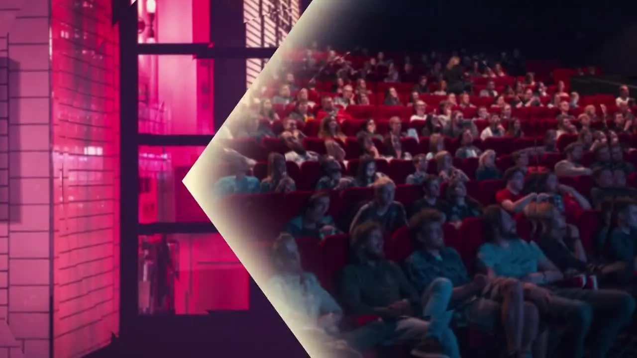 动态设计电影幻灯片像素设计精选AE模板