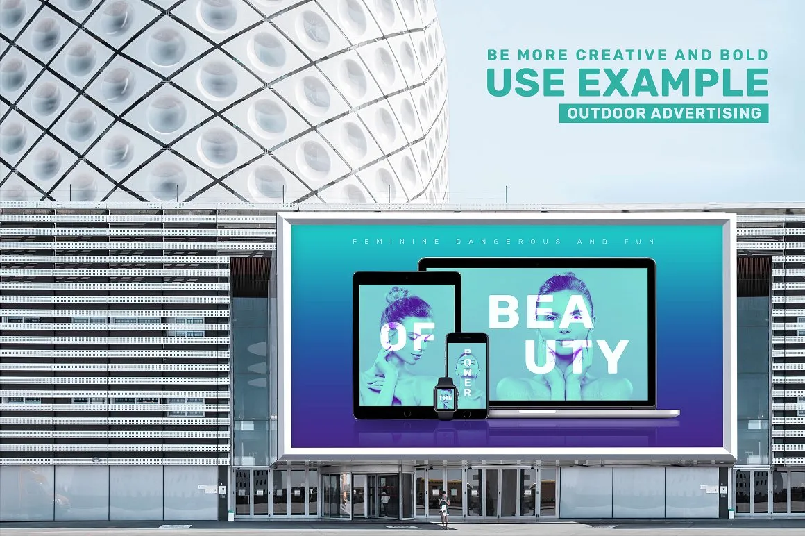 素材库下午茶：一批漂亮的响应式网页或平台UI设计展示场景组合样机下载 [PSD]插图(9)