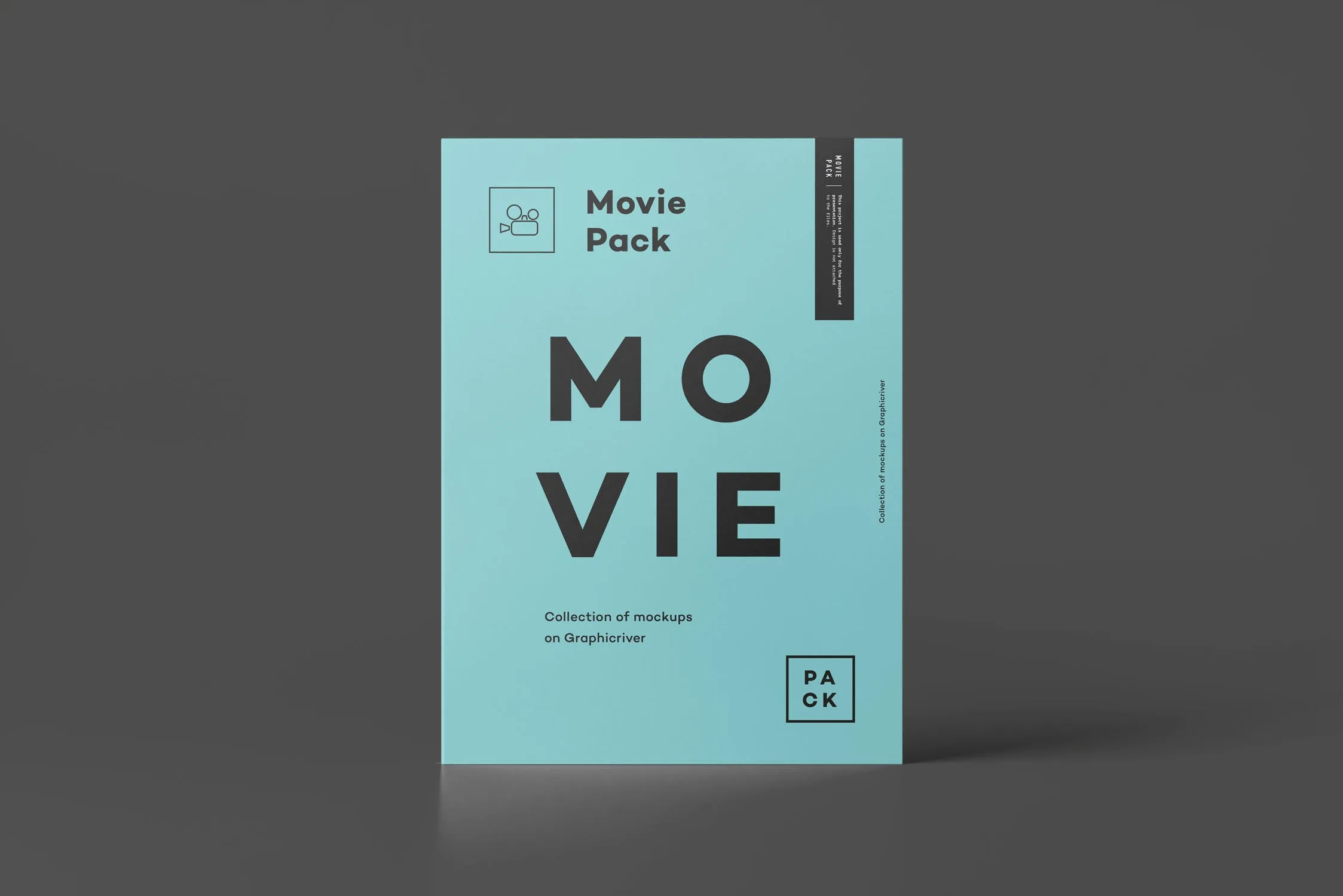 电影DVD包装盒外观设计样机3 Movie Pack Mock-up 3插图(12)