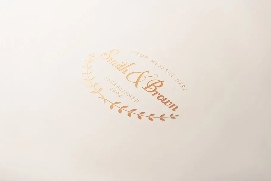 五个真实场景Logo展示样机 Logo mock-ups template插图(3)