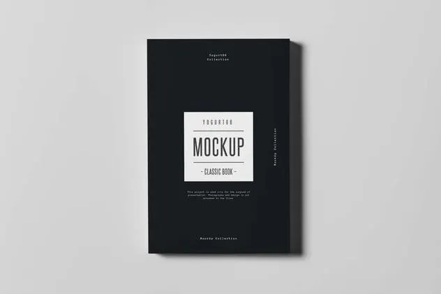 经典书籍样机模板 Classic Book Mock-up插图(2)
