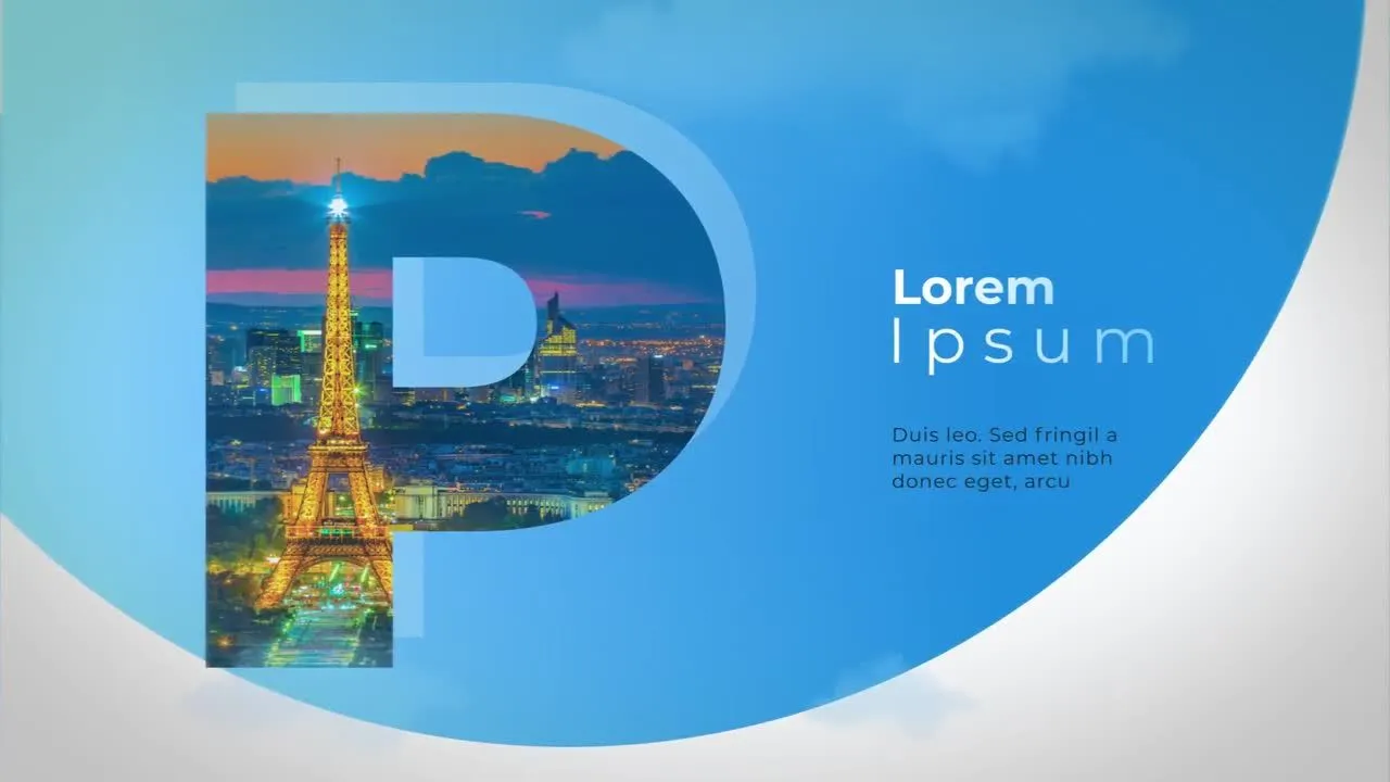 旅行幻灯片像素设计精选AE模板