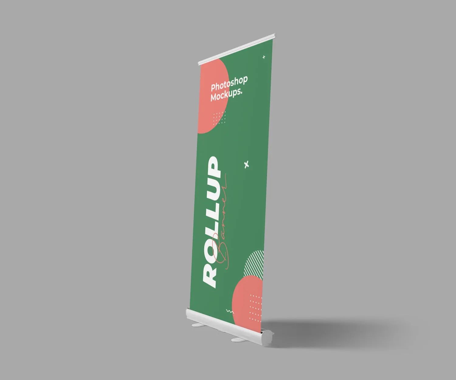 易拉宝X展架海报Banner设计效果图样机素材库精选 Roll Up Banner Mockups插图(3)