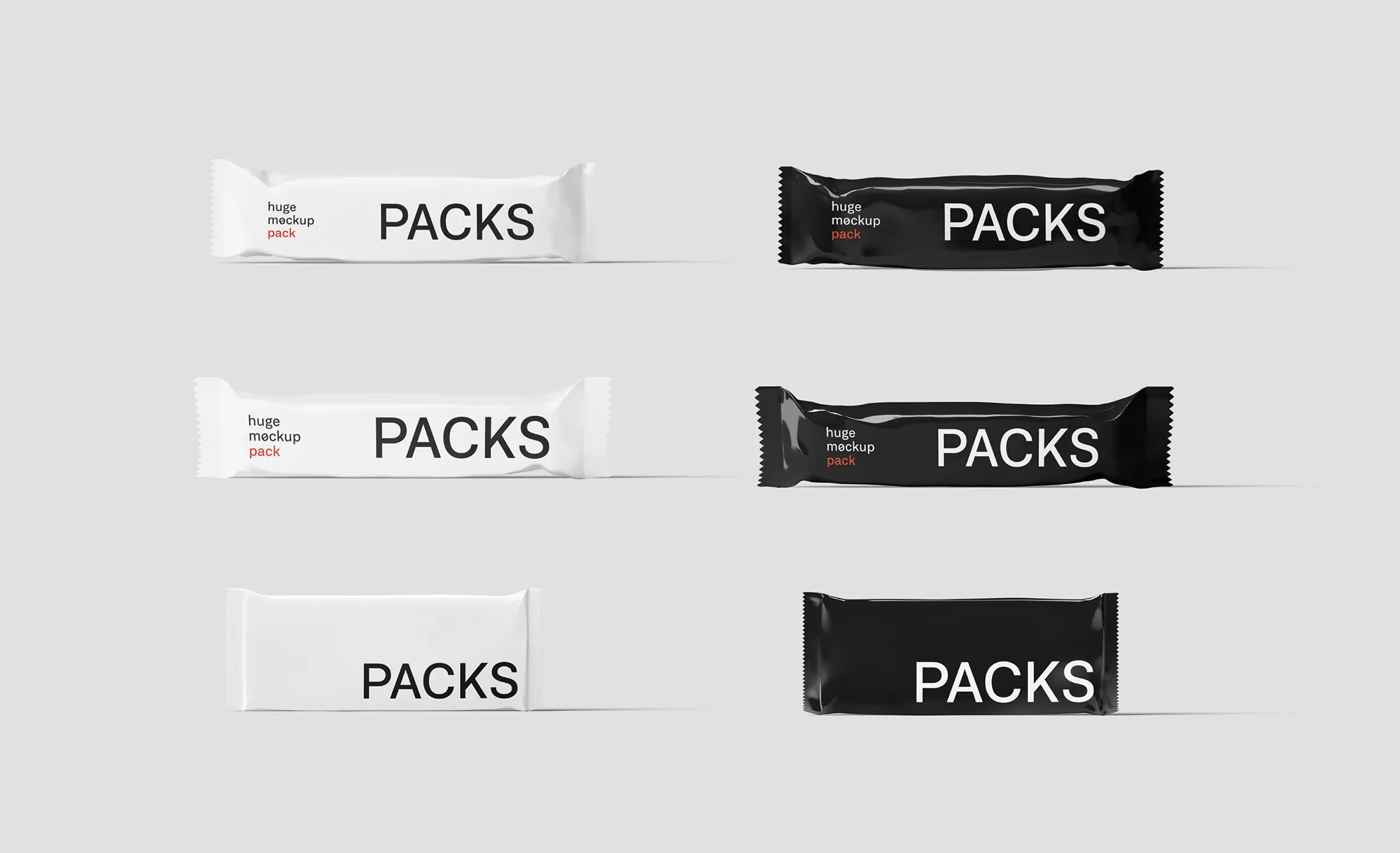 超高清食品包装样机大合集120 Packages Mockups