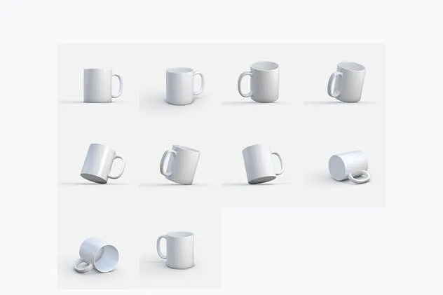 图案印花马克杯样机模板v2 Mug MockUp vol.2插图(7)