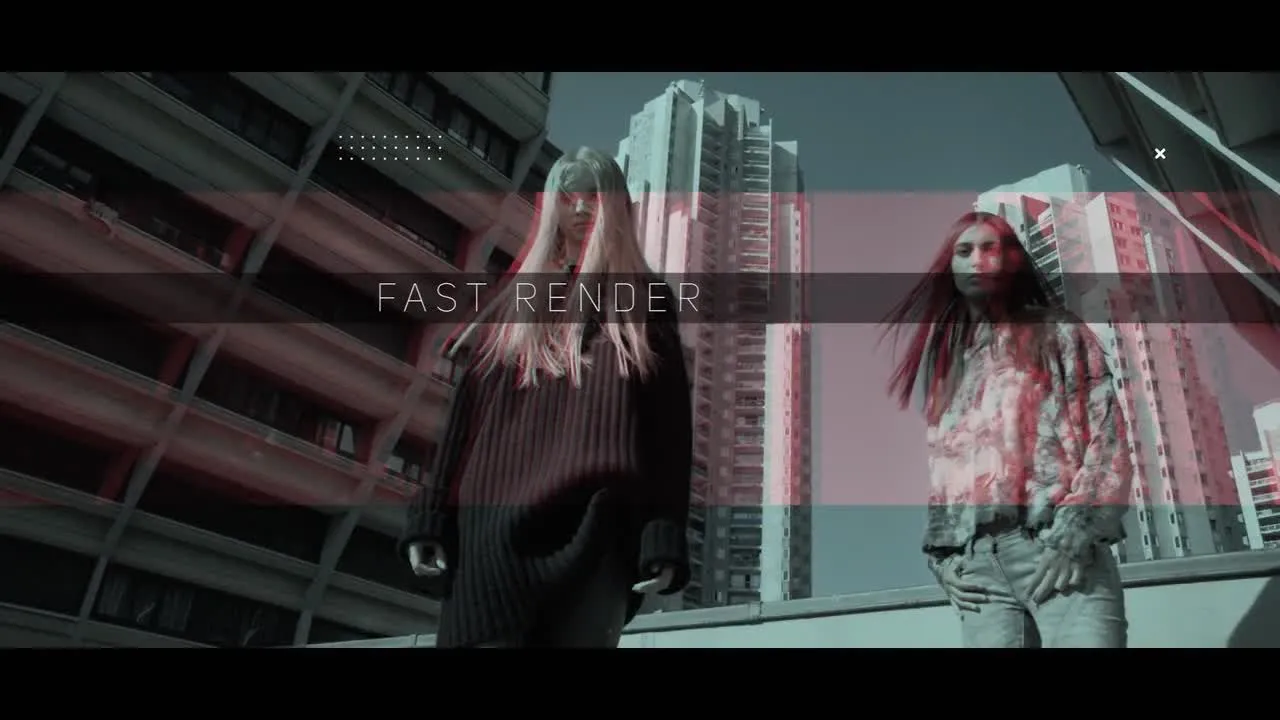 时尚新潮完美开场像素设计精选AE模板