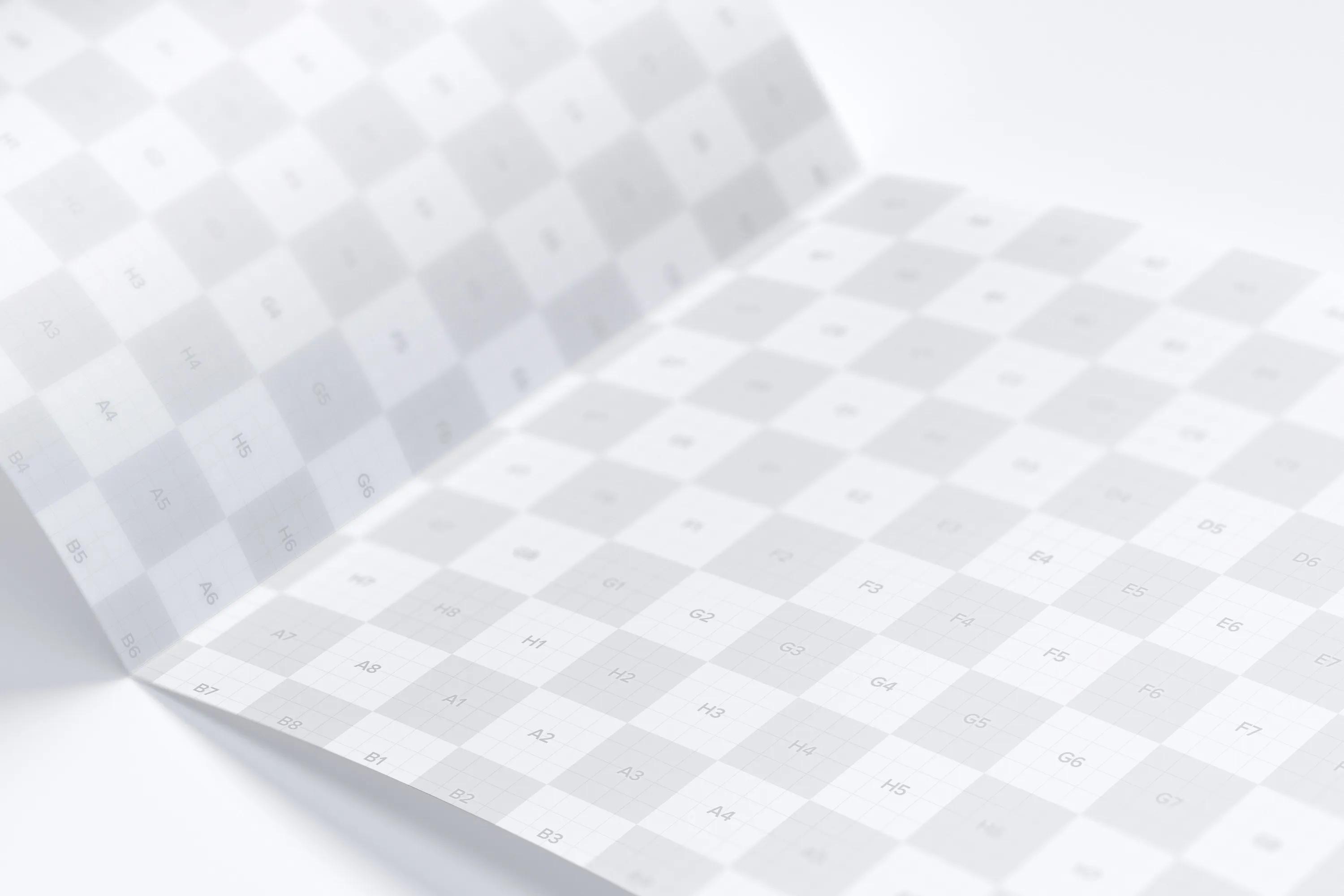 A4尺寸大小横向双折小册子传单设计样机模板05 A4 Landscape Bi Fold Brochure Mockup 05插图(2)