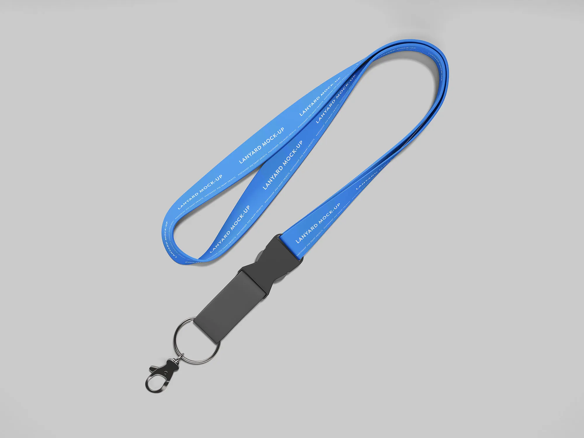 简约挂绳外观设计样机模板 Simple Lanyard Mockup插图