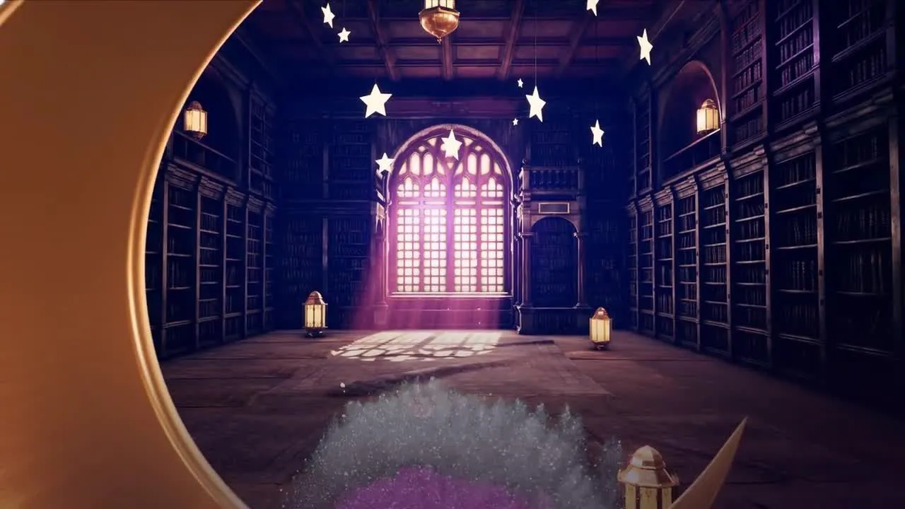 月球徽标显示像素设计精选AE模板