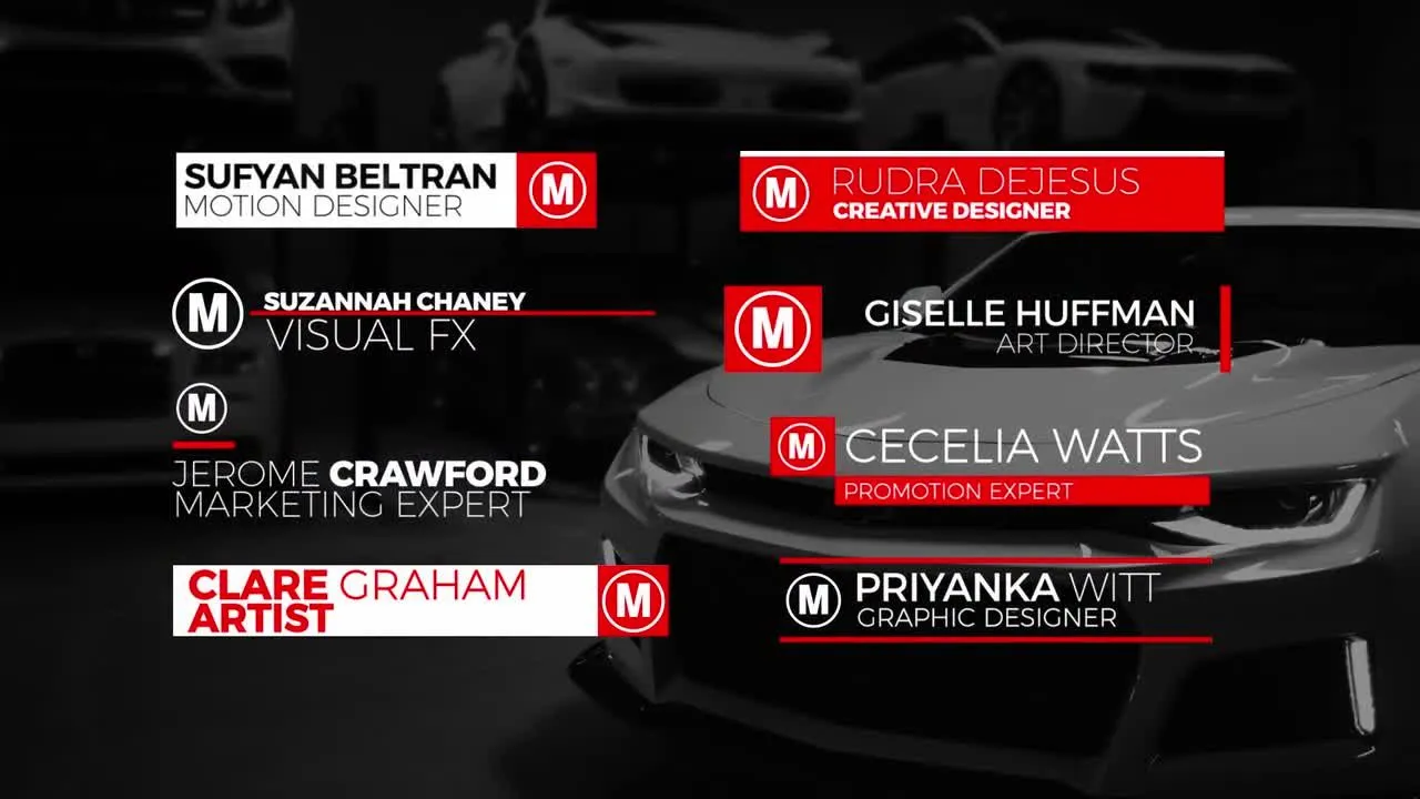 简洁唯美下三分之一字幕条动画像素设计精选AE模板