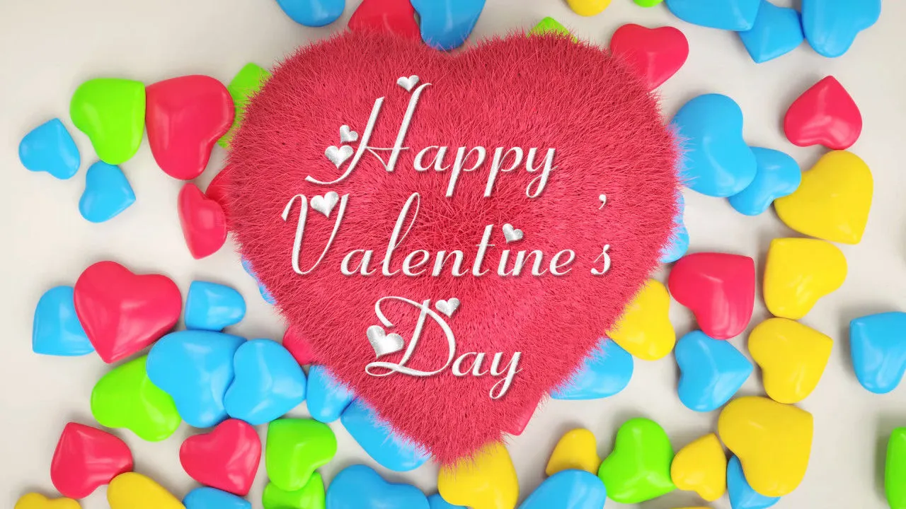 浪漫的情人节宣传介绍像素设计精选AE模板