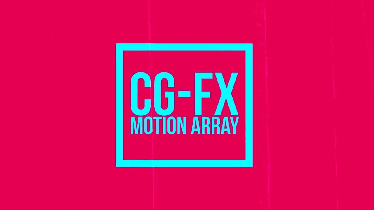 干净简约的时尚幻灯片像素设计精选AE模板