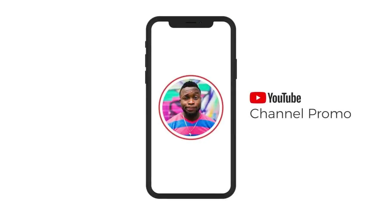 具有现代设计的YouTube频道宣传像素设计精选AE模板