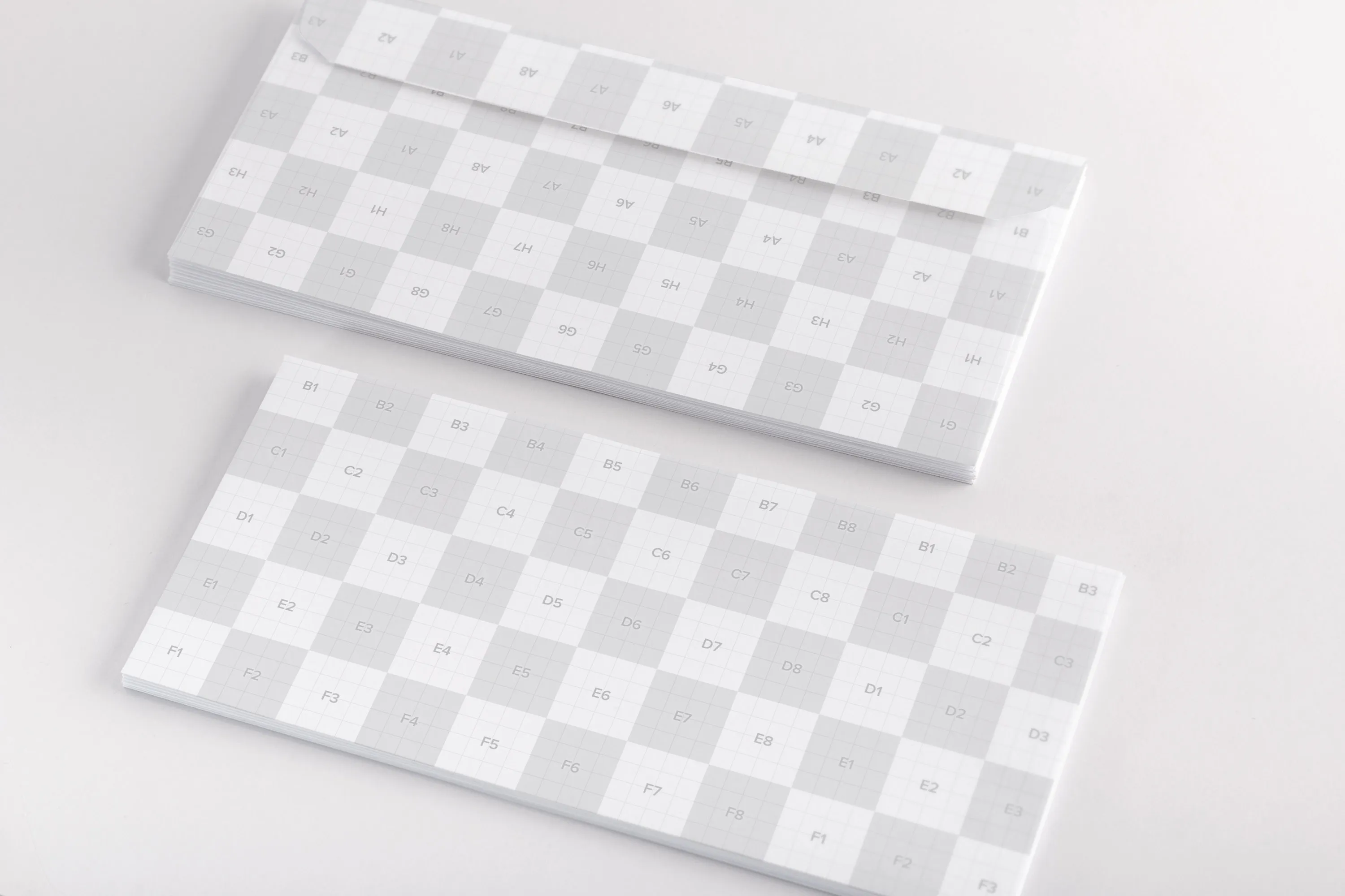 企业信头信封设计效果图样机02 Letterhead Envelope Mockup 02插图(1)