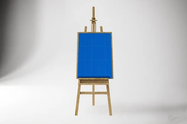 油画艺术作品展示样机 Art Canvas in studio插图(9)