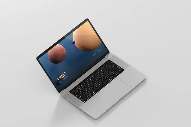 高分辨率笔记本电脑样机 Laptop Screen Mockup插图(10)