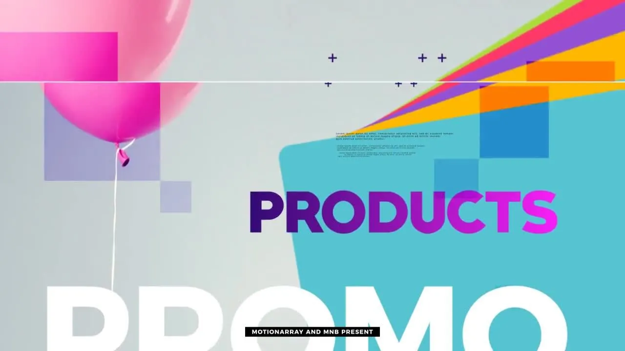 广告产品宣传促销像素设计精选AE模板