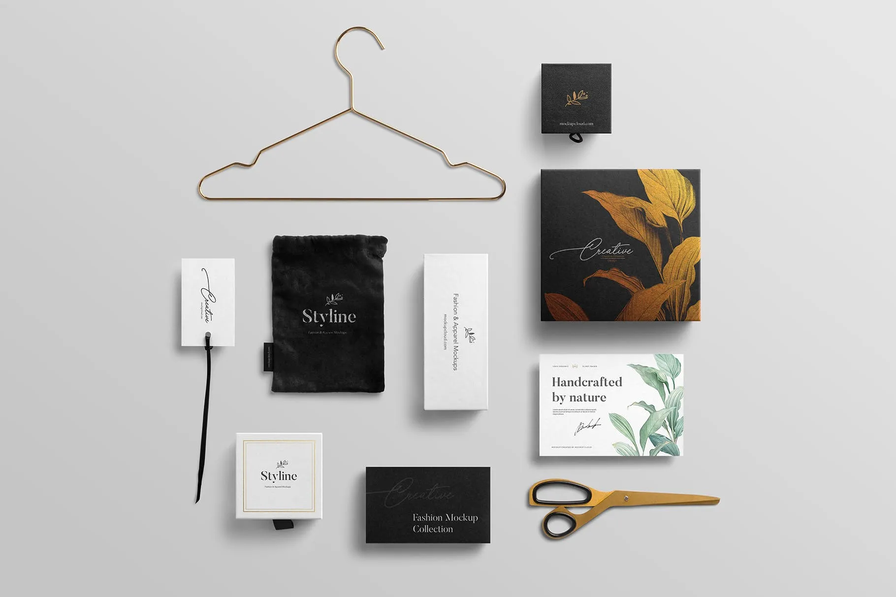 Styline系列时尚服饰品牌VI设计素材库精选套装v1 Styline – Fashion and Apparel Mockups vol 1插图(10)