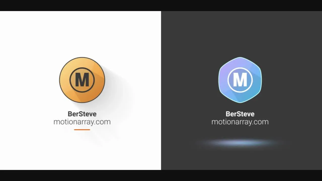 动感而时尚的Logo图标像素设计精选AE模板