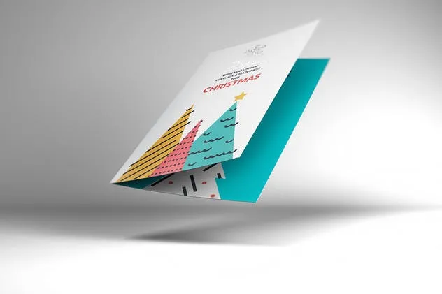 邀请函/明信片/贺卡样机模板 Invitation/ Greeting Card Mockups插图(2)