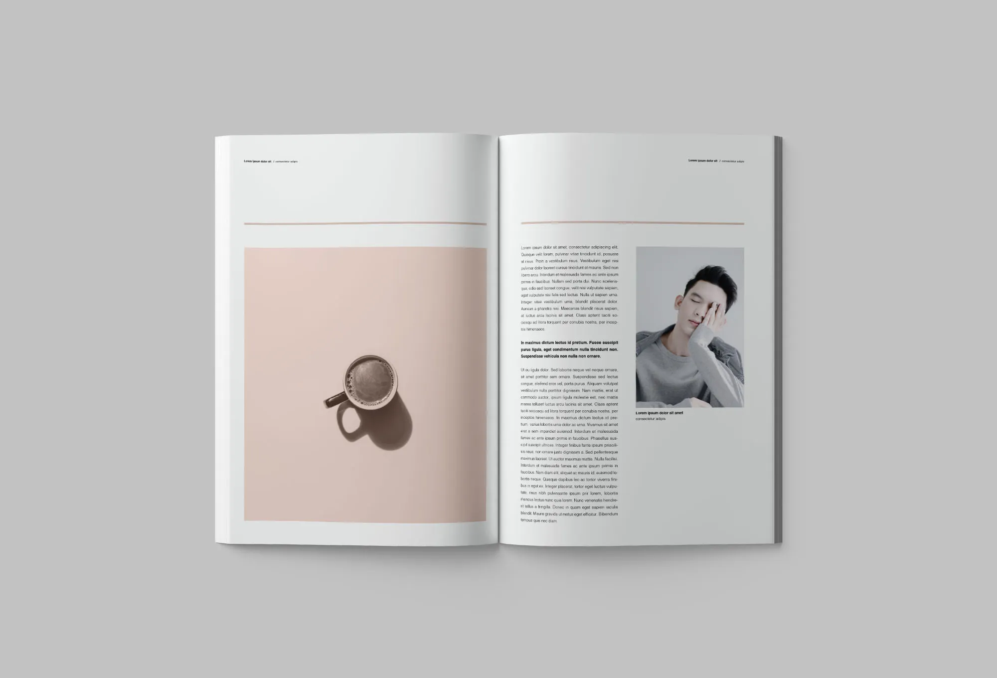 软封面图书设计效果样机模板 Softcover Book Mockup插图(3)