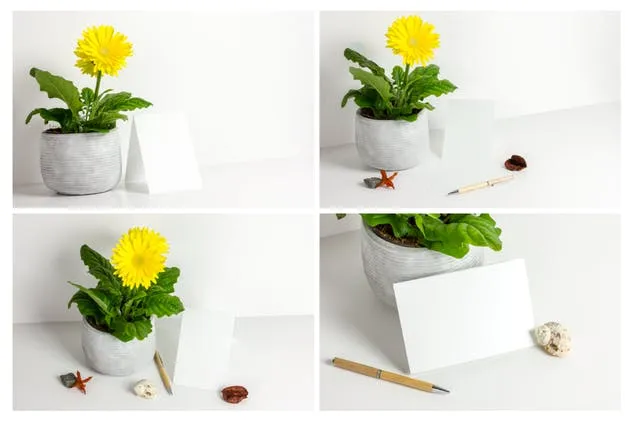 贺卡/邀请函样机模板 Greeting Card  / Invitation Mockup插图(5)