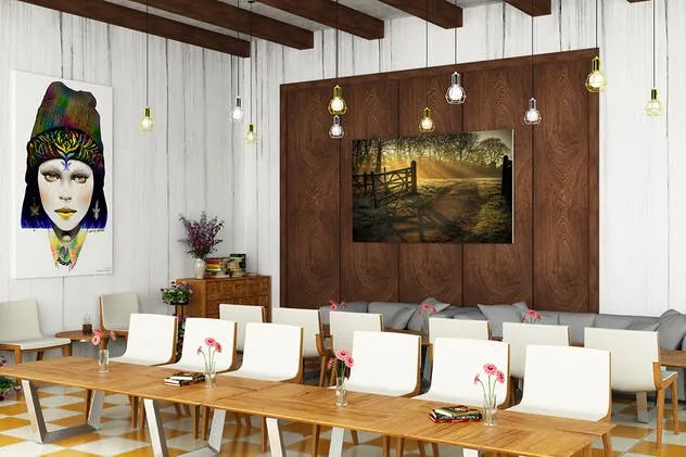 工作室艺术作品油画展示样机模板Vol.6 Picture Art Mockup [Vol 6]插图(1)