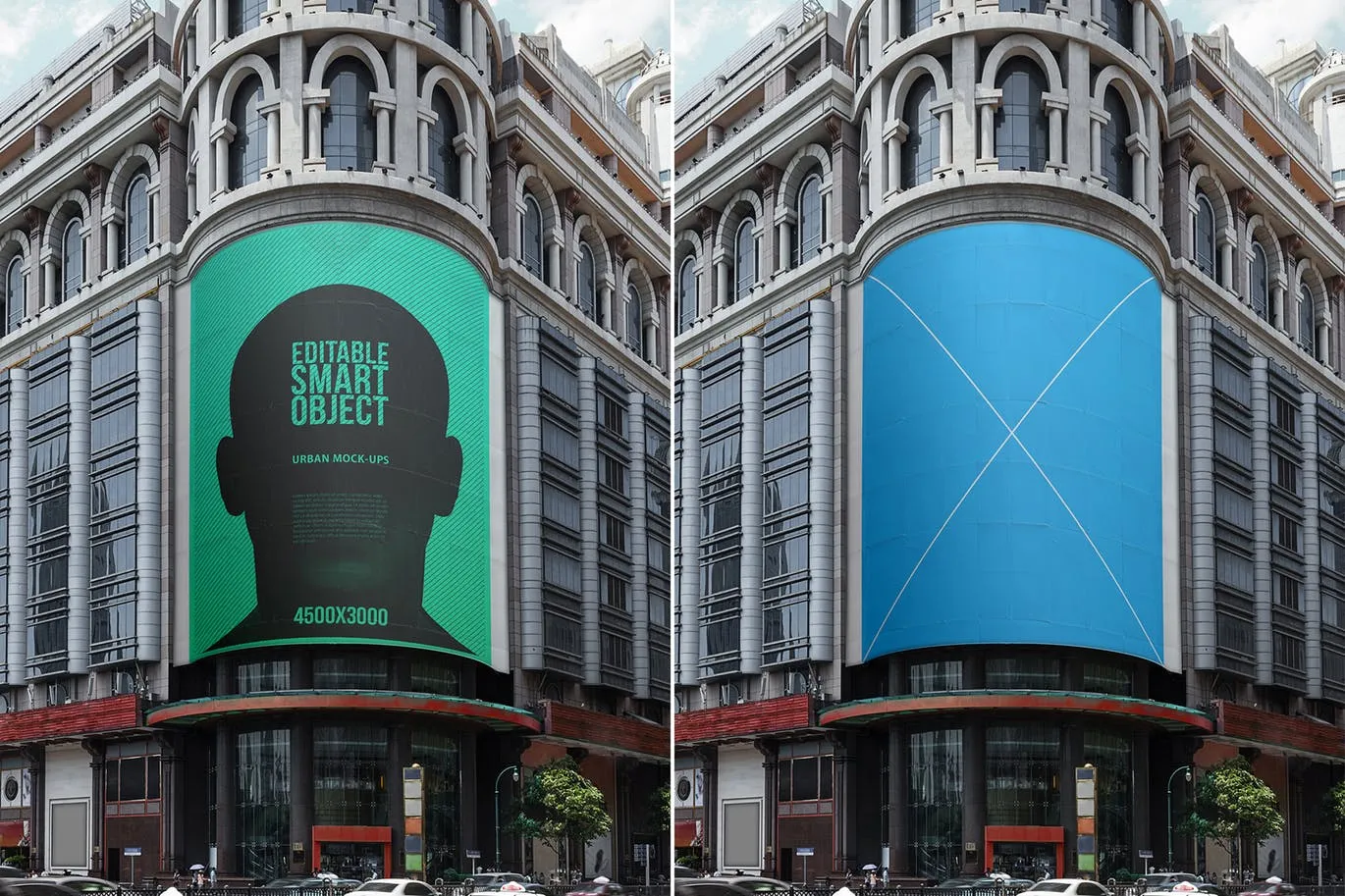 城市海报广告牌设计效果图预览样机像素设计精选模板#3 Urban Poster / Billboard Mock-up#8211; Huge Edition #3