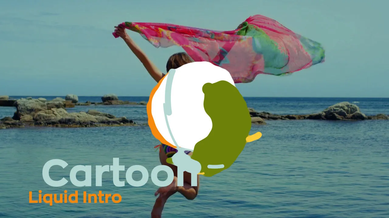 4k手绘液体动画特效像素设计精选AE模板