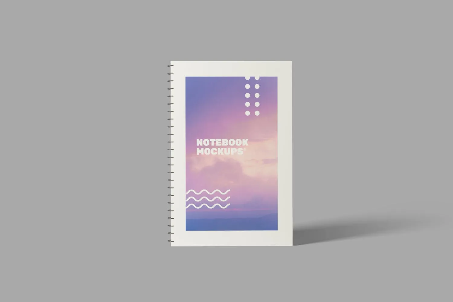活页记事本封面设计效果图样机 Notebook Mockups插图(3)
