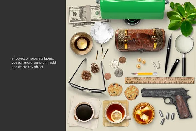 撕裂皱褶的纸张/海报/传单样机 Paper / Poster / Flyer Mock-Up插图(7)