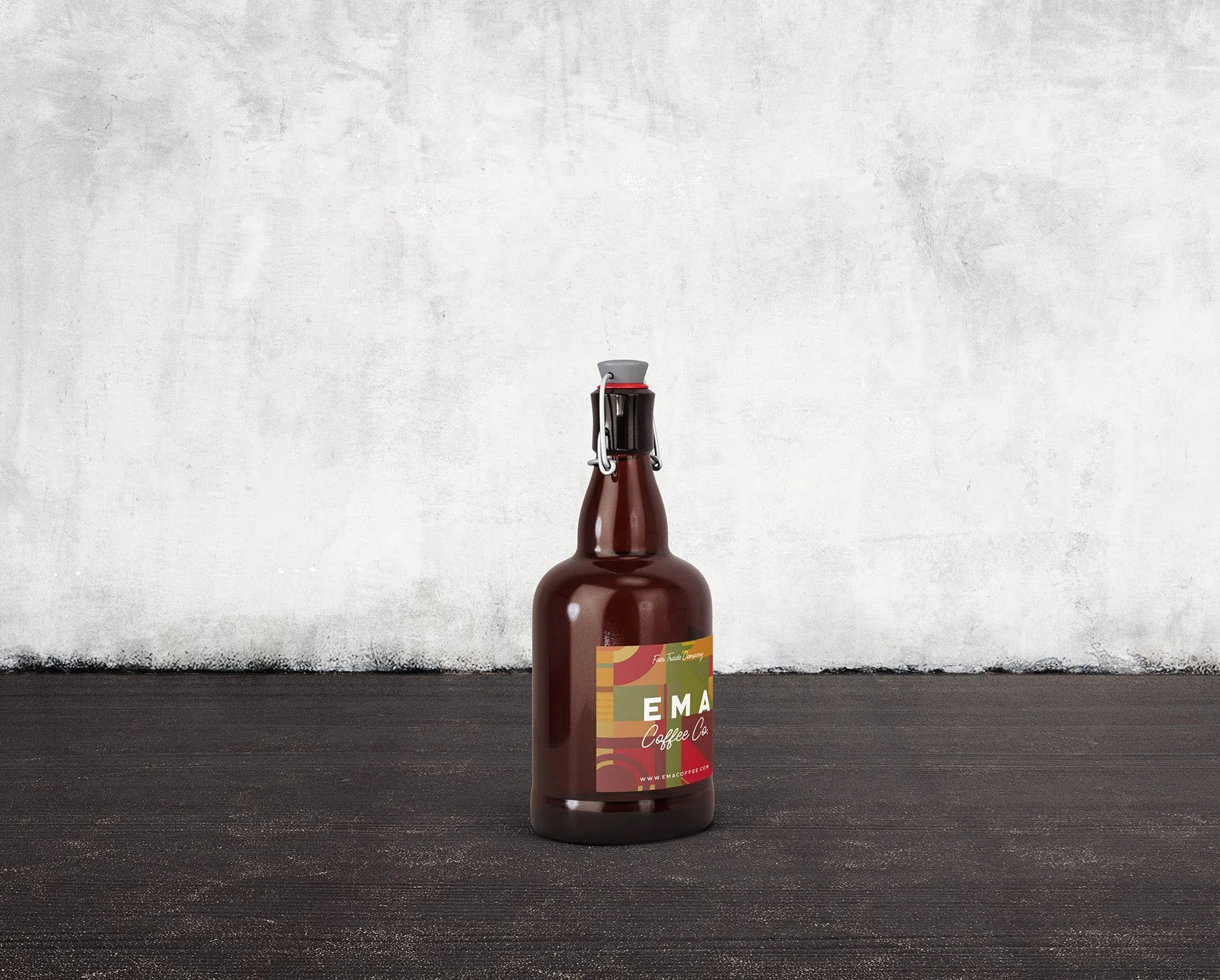 6个啤酒/咖啡/牛奶瓶外观设计素材库精选v1 6 Beer Coffee Milk Bottles Mockups 1插图(4)